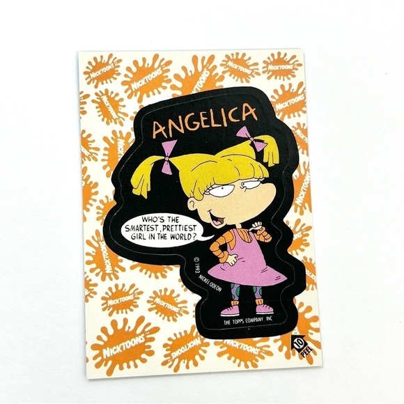 Vintage Nicktoons 1993 Topps Nickelodeon Complete Sticker Set (3 sets per order) - Picture 11 of 13